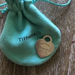 Return To Tiffany Heart Tag Pendant